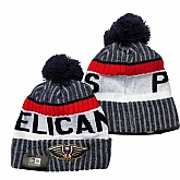 New Orleans Pelicans Team Logo Knit Hat YD (2),baseball caps,new era cap wholesale,wholesale hats